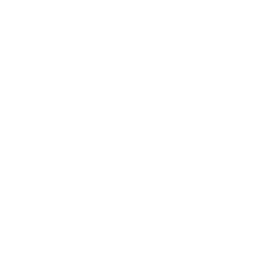 Icon of a white hamburger menu with three horizontal lines on a black background.